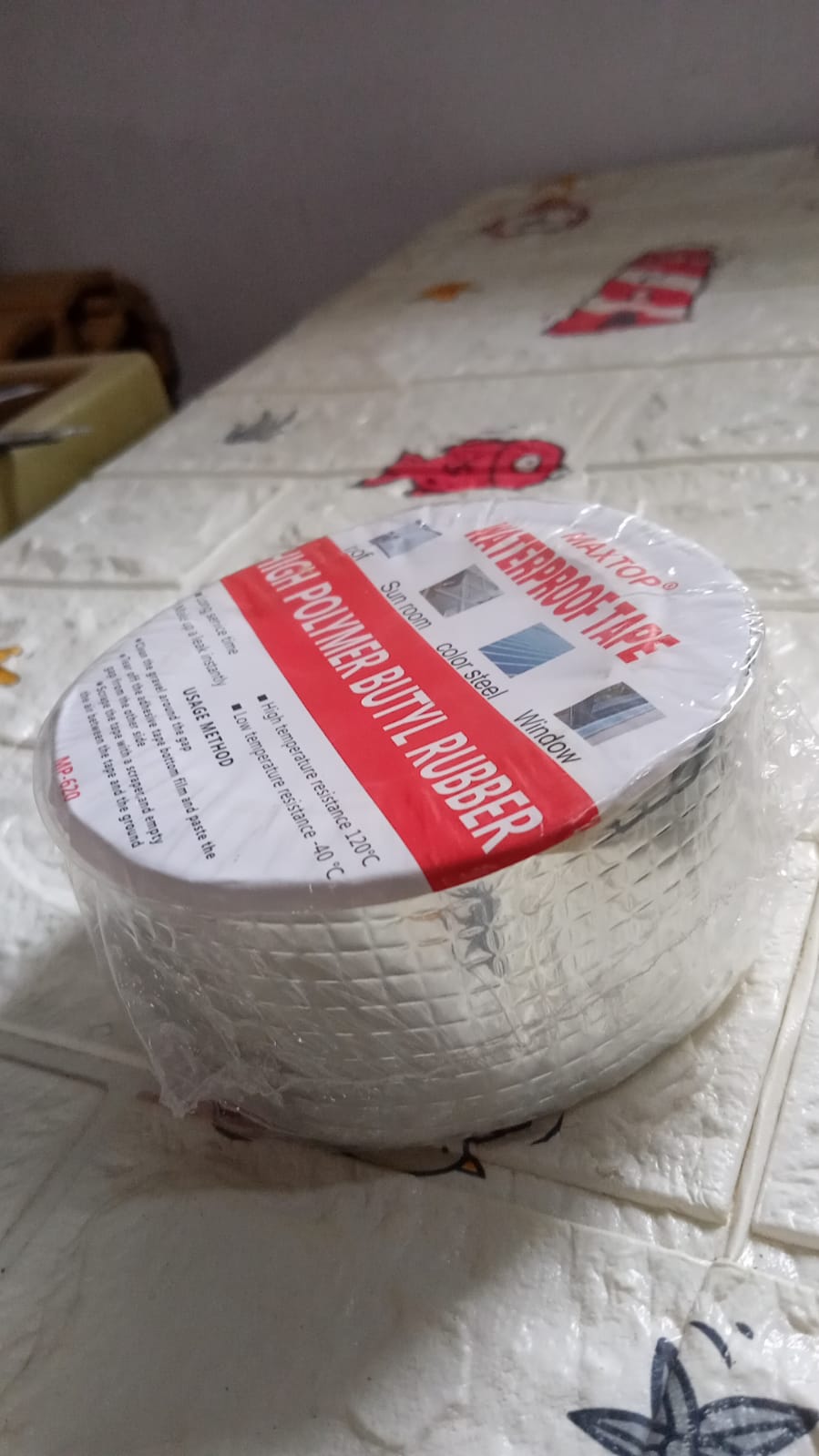 Heat reflective foil tape roll for insulation Heat reflective foil tape roll for insulation